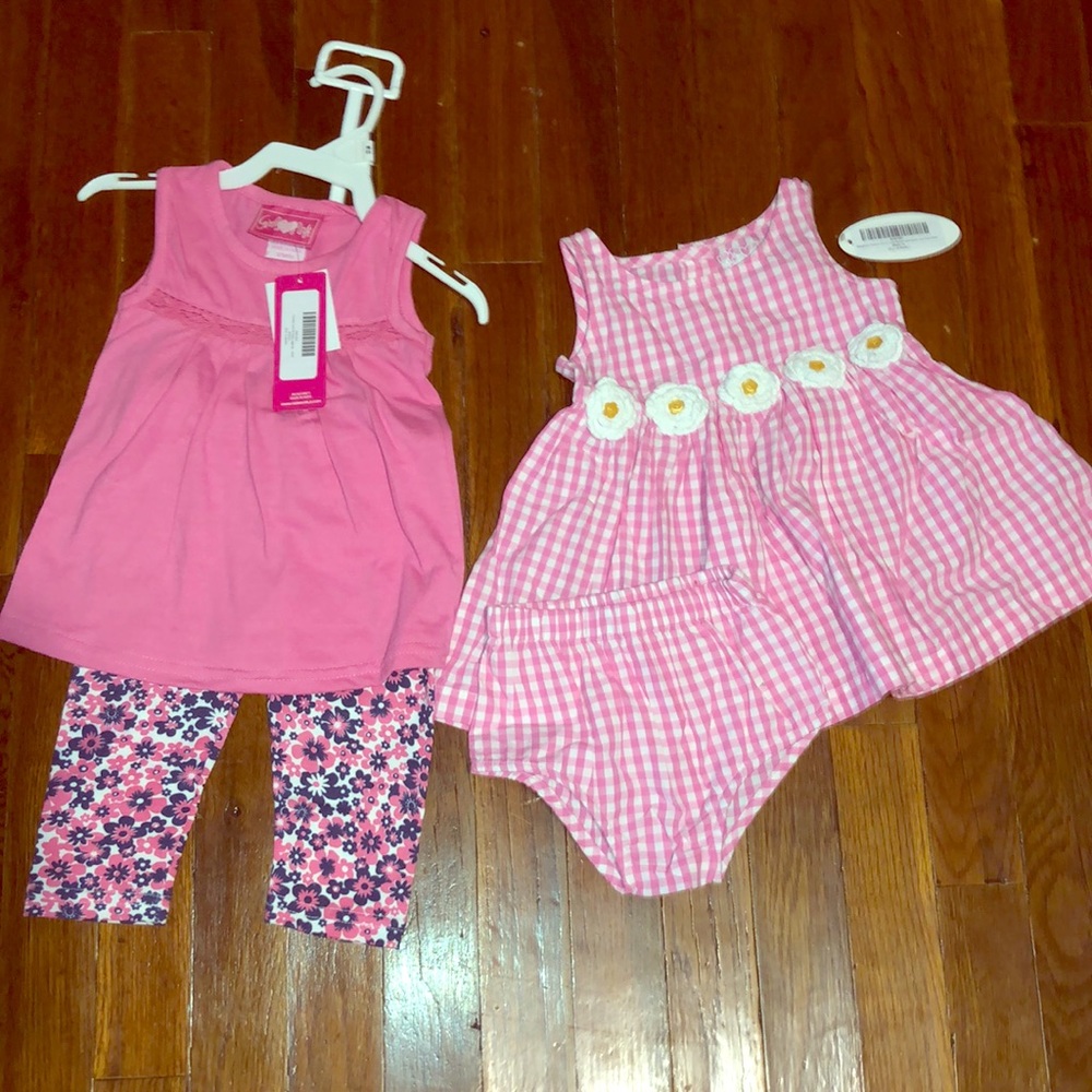 NWT 12 month outfits set